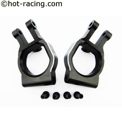 HRDBL1901 Aluminum Spindle Carrier Caster Block Set: Losi Desert Buggy XL