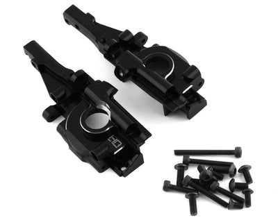 HRVXS13X01 1/16 Revo Aluminum Secure Lock Rear Bulkhead (Black)
