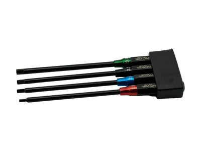 NSR-6802 Black Titanium Tips With Colorful Parts Hex 1.5/2.0/2.5/3.0 Length