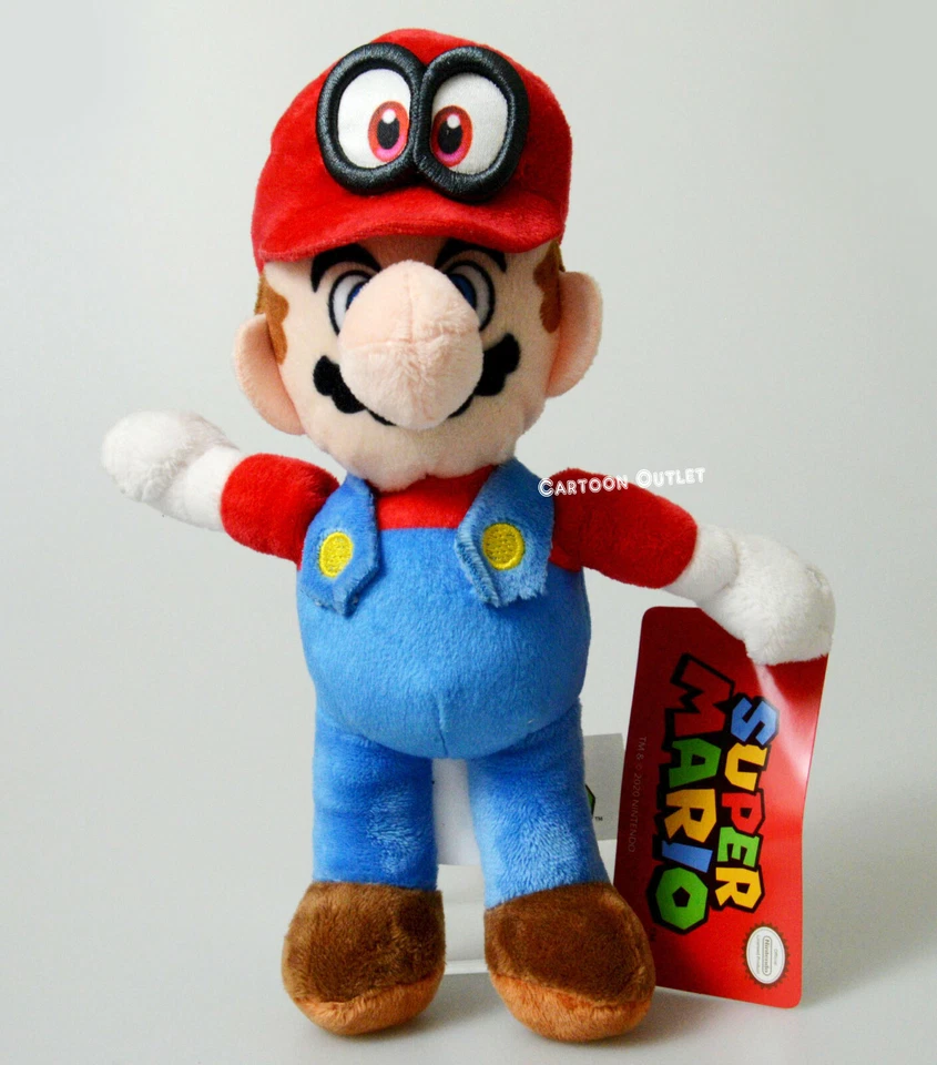ZU08908 8.5" Mario Cappy Plush