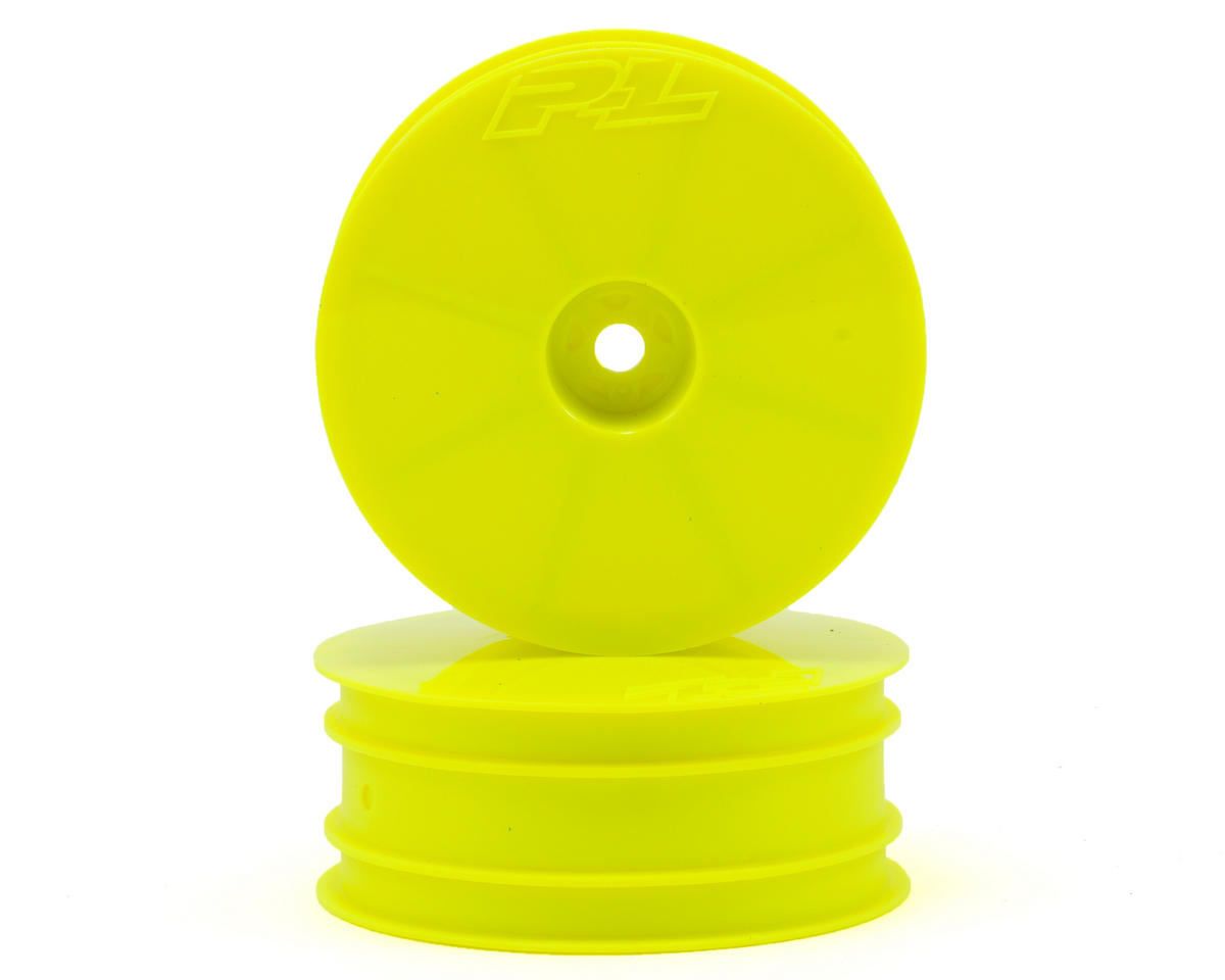 PRO273502 Velocity 2WD Front 2.2" 12mm Buggy Wheels (2) Yellow