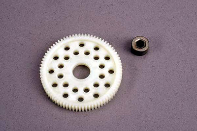 4678  Spur gear (78-tooth) (48-pitch) w/bushing