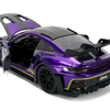 Jada 38345 1:24 Porsche 911 GT3 RS – Candy Purple – Autoworks