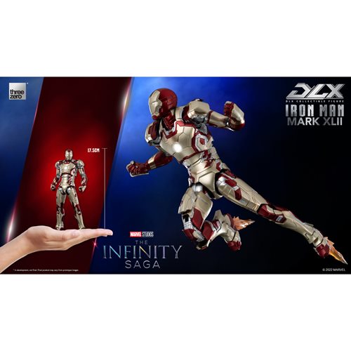 TH3Z0251 Threezero Marvel Infinity Saga Iron Man Mark 42 DLX Action Figure