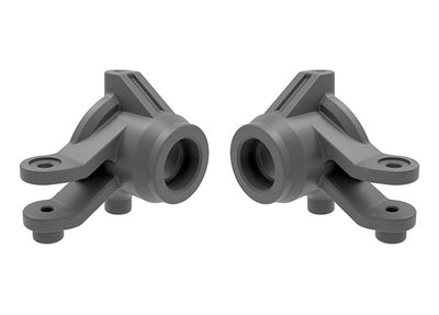 10736-GRAY Steering blocks, left & right (gray)