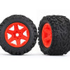 8672A Tires&Wheel, Orange