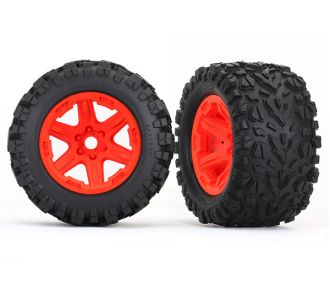 8672A Tires&Wheel, Orange