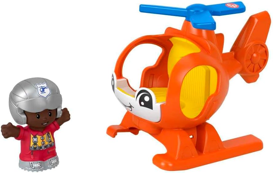 HPX90 Little People Orange Helicopter