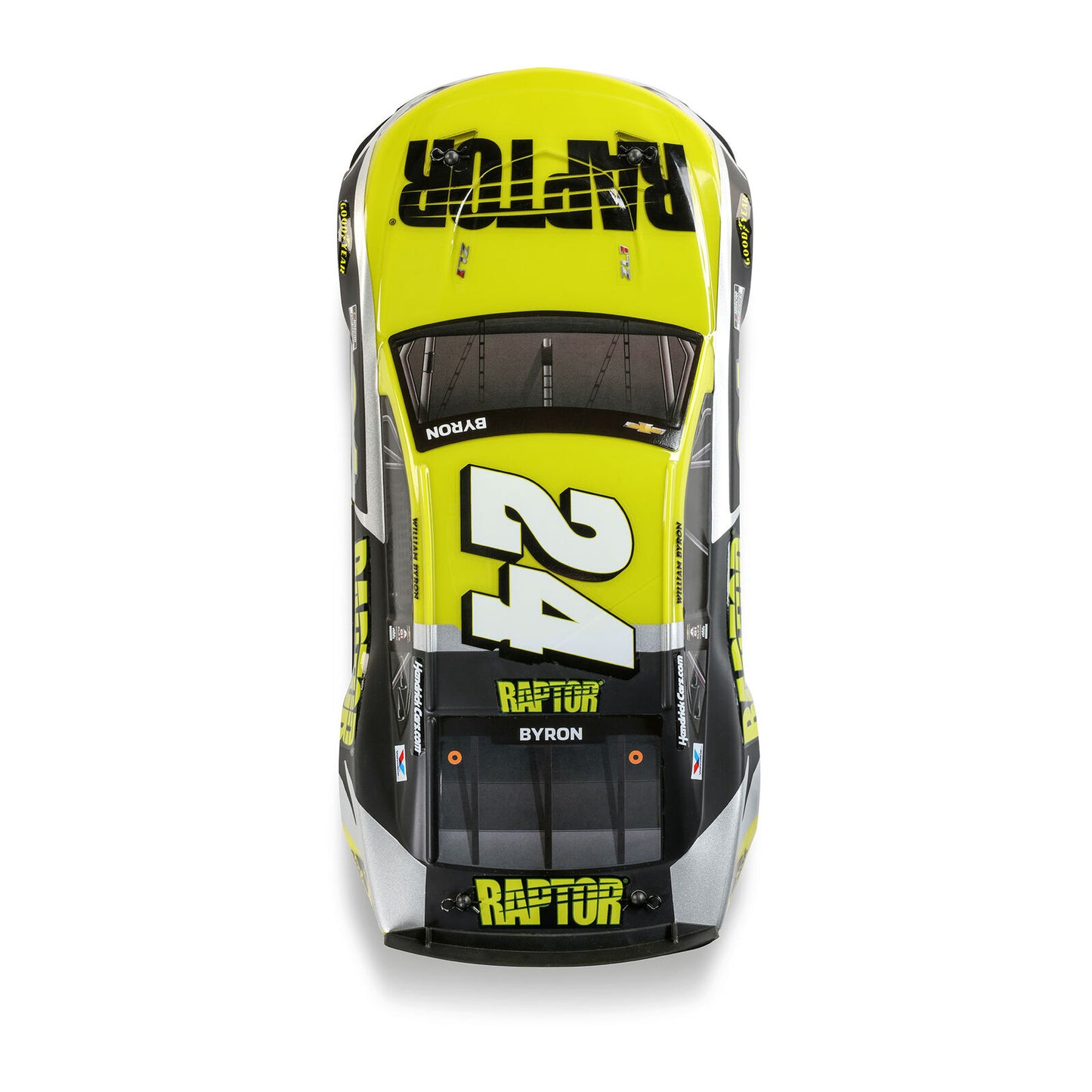 LOS1122524 1/12 NASCAR RC Racecar William Byron No. 24 Raptor 2025 Chevrolet Camaro ZL1 2S AWD RTR Brushed On-Road (Battery & Charger Included)