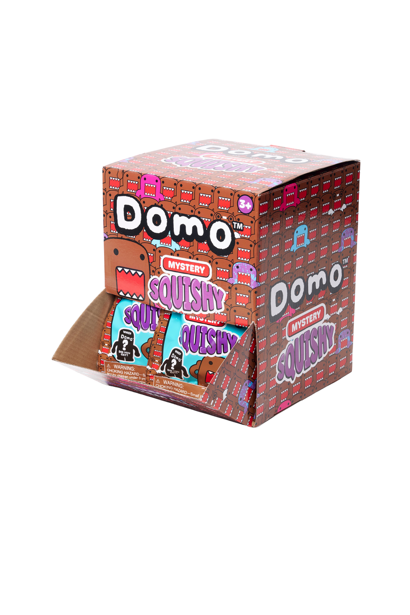 L2P  21025 Domo 3 Inch Mystery Squishy (Sold Individually)
