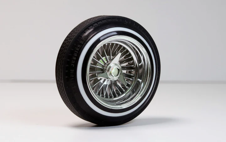 Jevries Diamond Super Swept Knock Offs for TRUE 13 Wheels Chrome