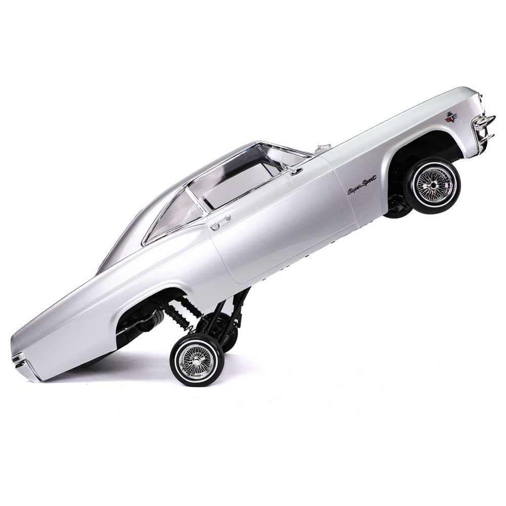 RER33483 1:10 1965 Chevrolet Impala Hopper LowRider - Silver