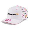 60669271 McLaren Racing F1 New Era 9Seventy Special Edition Miami GP Oscar Piastri Hat - White