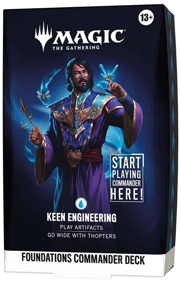 MTGD5933 Magic The Gathering Foundations Commander Deck - KEEN ENGINEERING