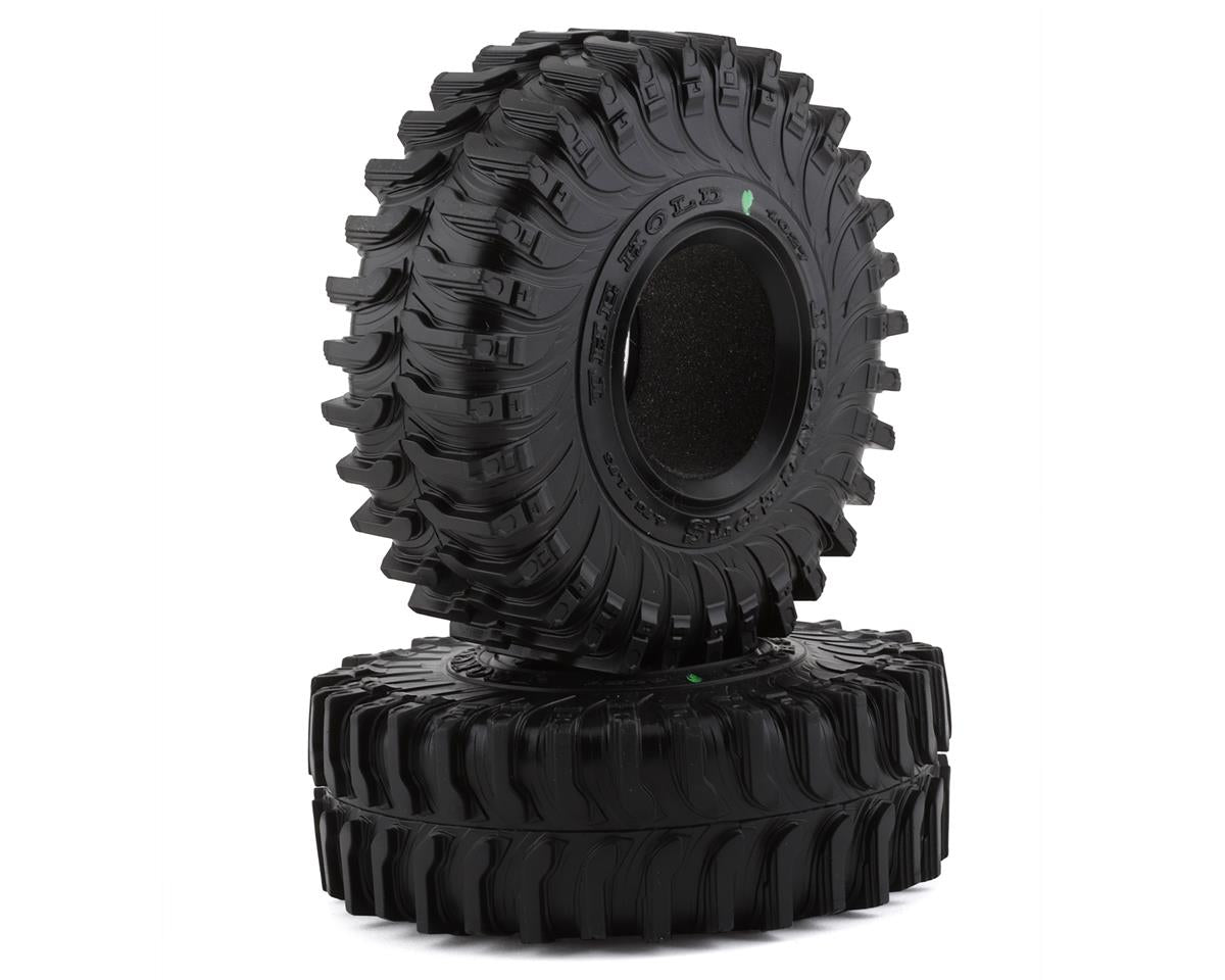 JCO4027-02 The Hold 1.9" Rock Crawler Tires (2) (Green)