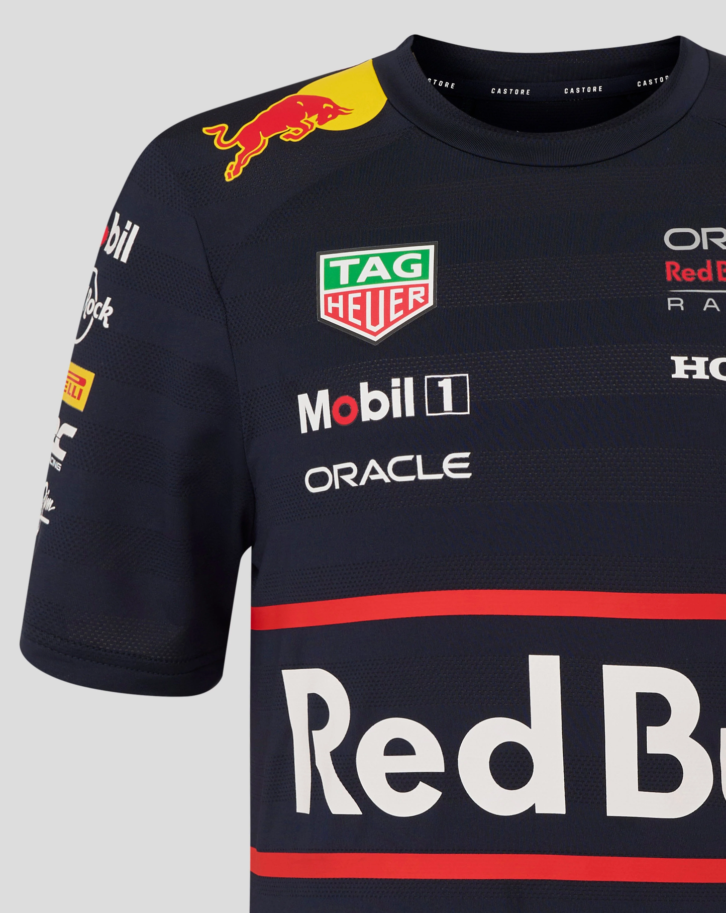 TJ9866 Red Bull Racing F1 Kid's 2025 Team T-Shirt - Youth Navy