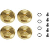 HRSXTF2604H - +4mm Steel Axles BRASS WEIGHT scx 24