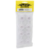 YEA-WL-0160WH Yeah Racing 1/28 RWD Mini-Z Plastic 10-Spoke Wide Wheel Set (White) (Offset 0,+1,+2,+3)