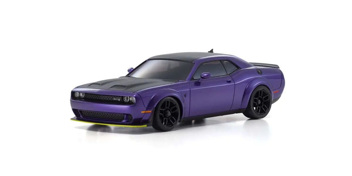 KYO32621PU Mini-Z AWD Dodge Challenger SRT Hellcat Redeye - Purple