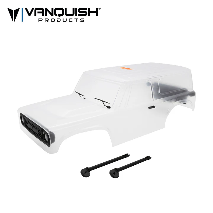 VPS10187 Vanquish Products VS4-10 Origin Classic Complete Pre-Trimmed Body Set (Clear)