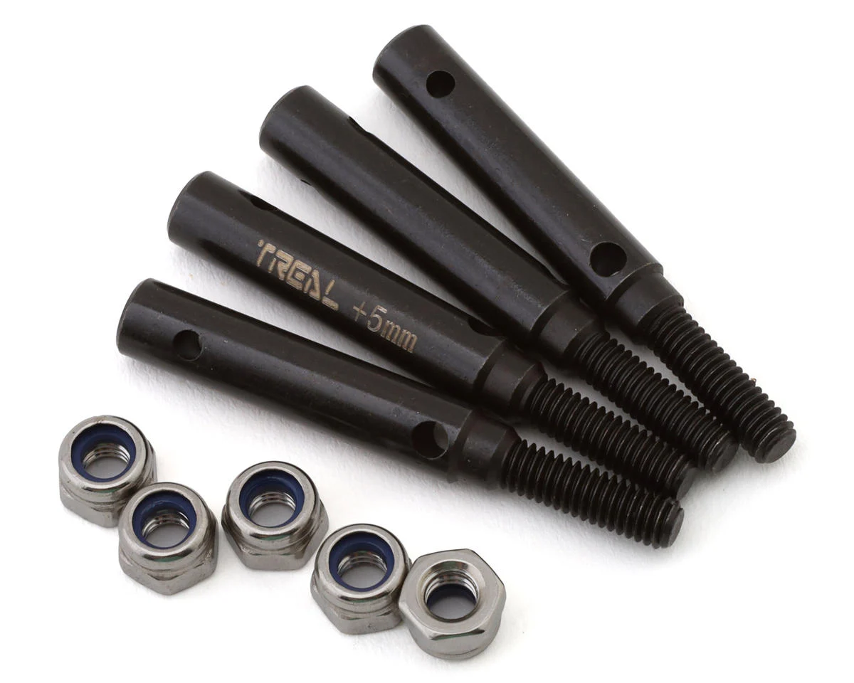 TLHTTRX4-50 TRX-4 +5 Stub Axles