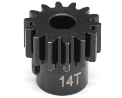 HRNSG14M15 - 14t Mod 1.5 Hardened Steel Pinion Gear 8mm Bore