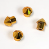 Jevries Diamond Bullet Knock Offs for TRUE 13 Wheels Gold