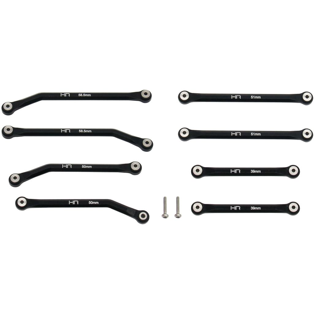 HRSXTF133HFJ01 - Aluminum High Clearance 4 Links Set for (133.7mm) Scx 24
