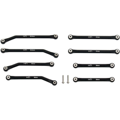 HRSXTF133HFJ01 - Aluminum High Clearance 4 Links Set for (133.7mm) Scx 24