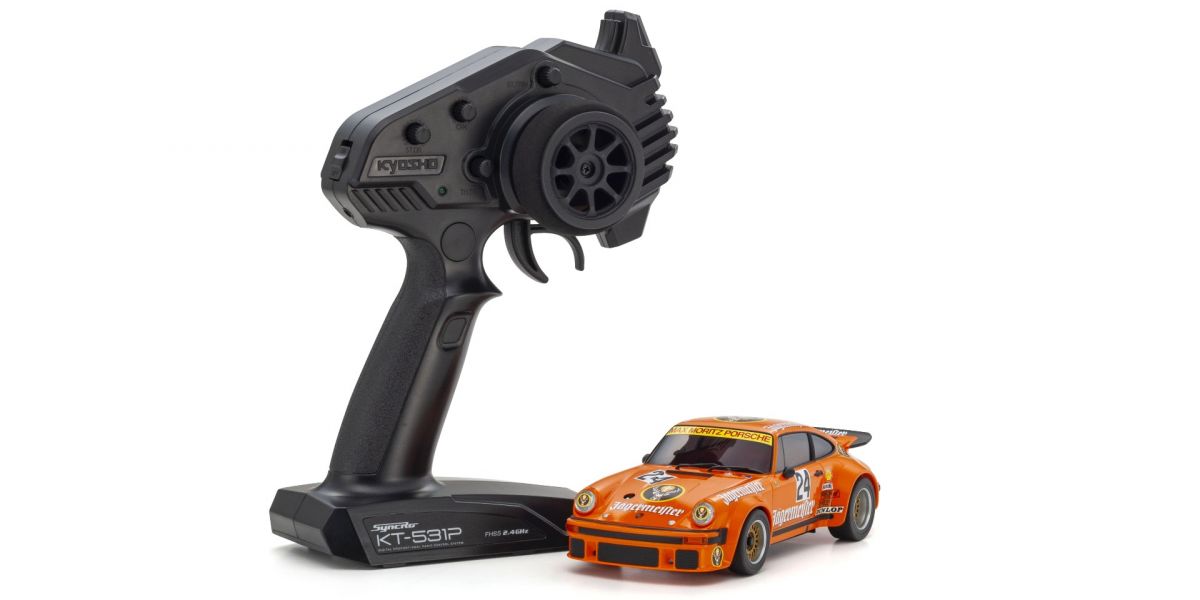 KYO32368EM MINI-Z RWD MR-04 readyset Porsche 934 RSR Turbo 1976 Jagermeister #24