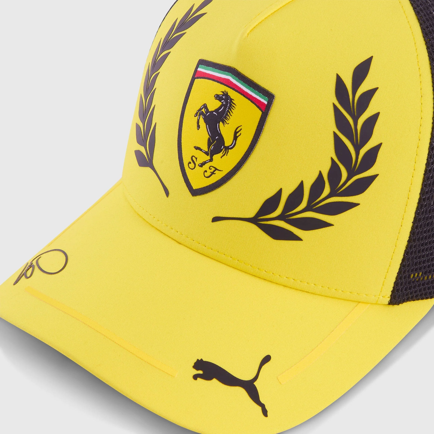 701239028 Scuderia Ferrari F1 2026 Lewis Hamilton Special Edition Silverstone GP Hat - Speed Yellow