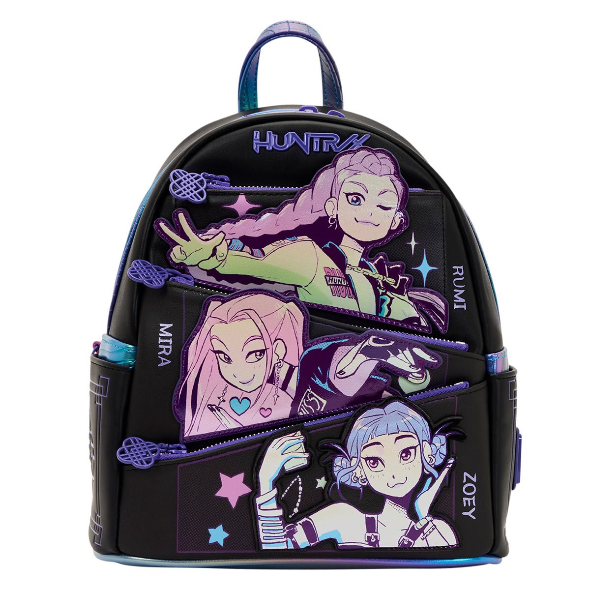 LFNFXBK0098 KPop Demon Hunters Huntr/x Mini Back Pack By Loungefly