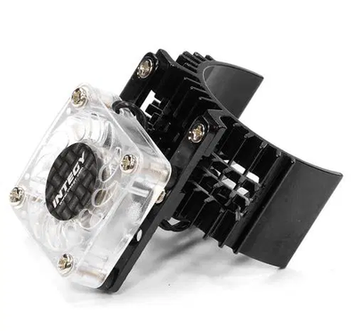 T8074BLACK Motor Heatsink 540 Size w/ Cooling Fan for Slash 2WD