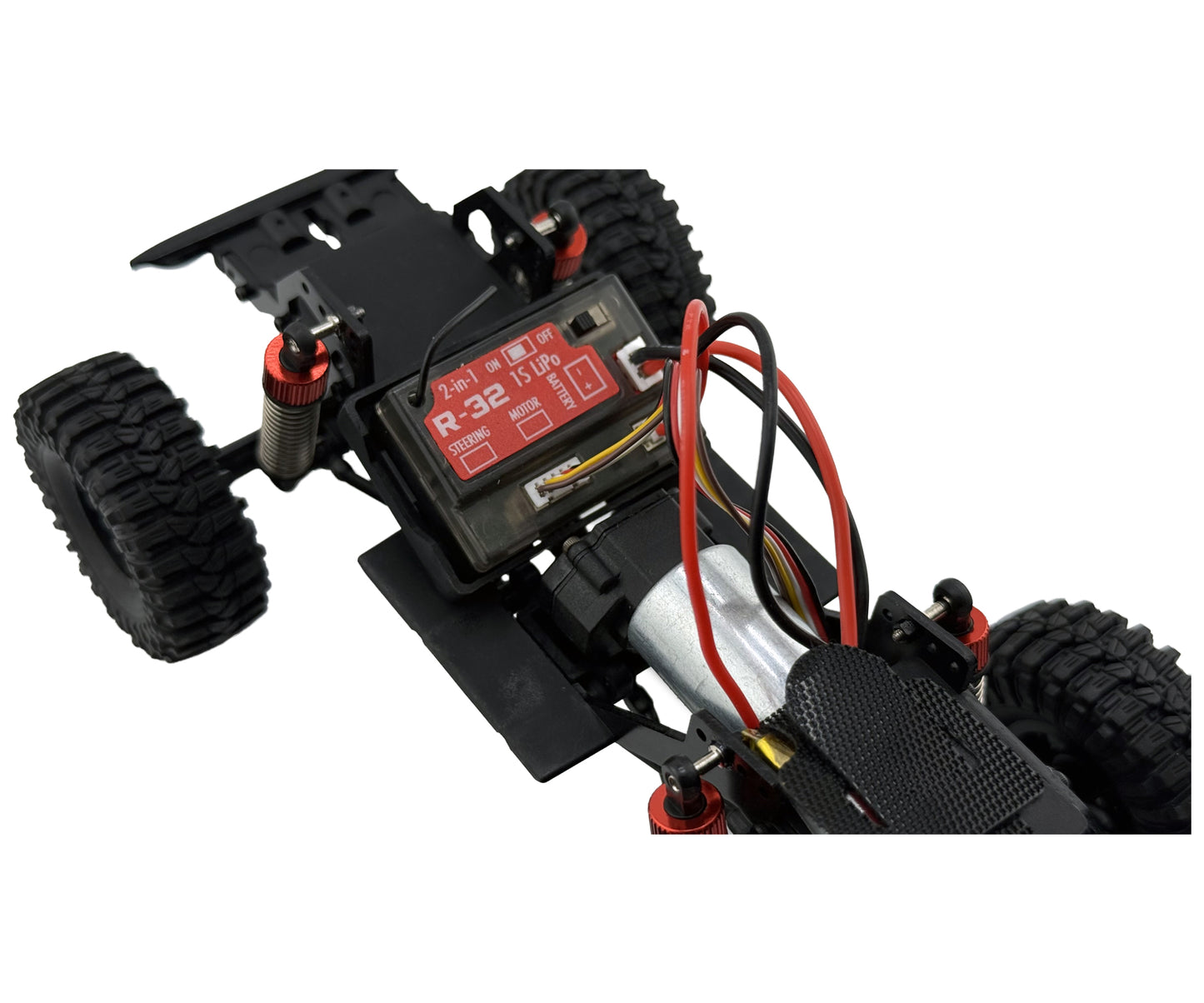 RER40390 Redcat Ascent-32 1/32 Scale Brushed Rock Crawler - Graphite