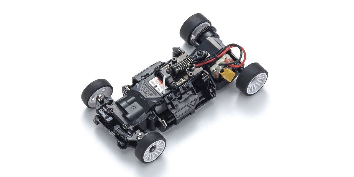 KYO32324WR 1/28 Mini-Z McLaren P1 GTR RWD On-Road Touring Car RTR, White/Red
