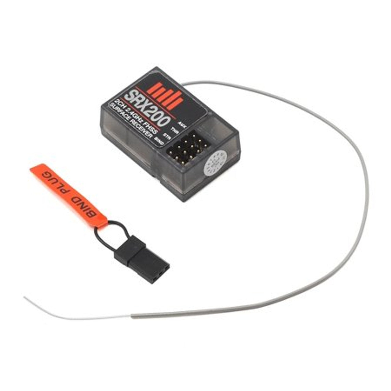 SPMSRX200 Spektrum SRX200 2-Channel 2.4GHz Waterproof FHSS Receiver