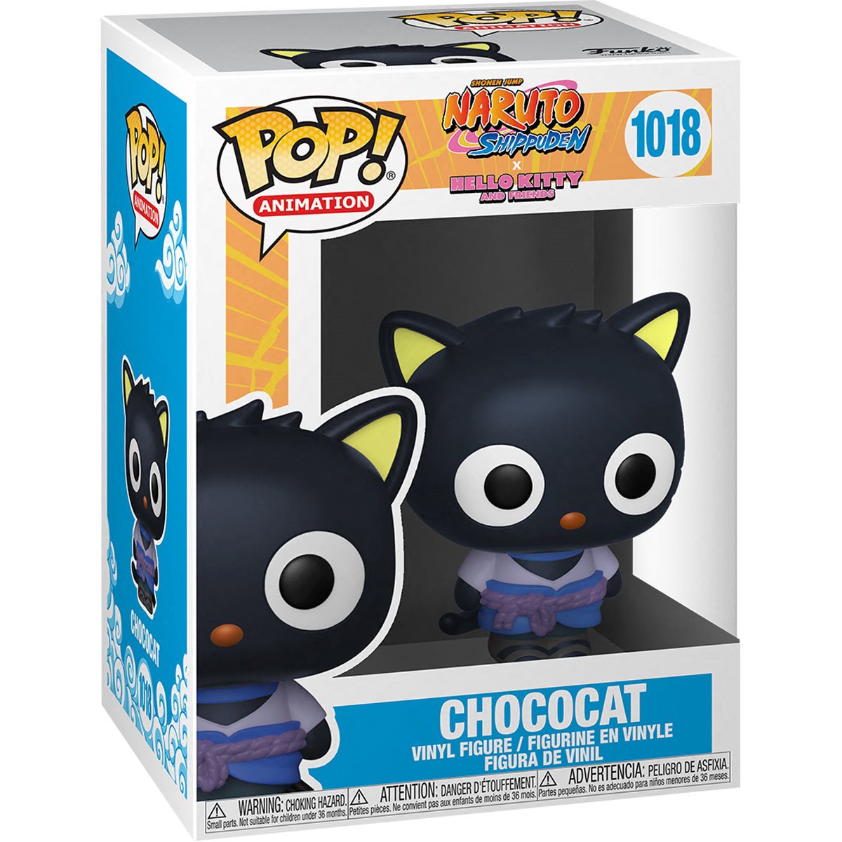 FU56759 Sanrio x Naruto Chococat (Sasuke) #1018