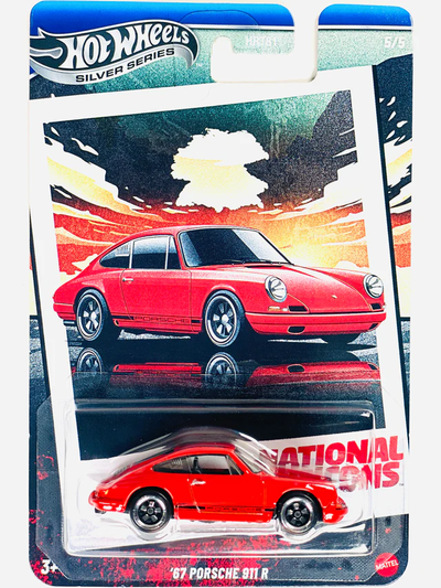HWHRT81 Hot Wheels Silver Series '67 Porsche 911 R