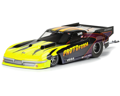 PRM158800 1963 Chevrolet Corvette Stingray Pro Mod Drag Car Body (Clear)