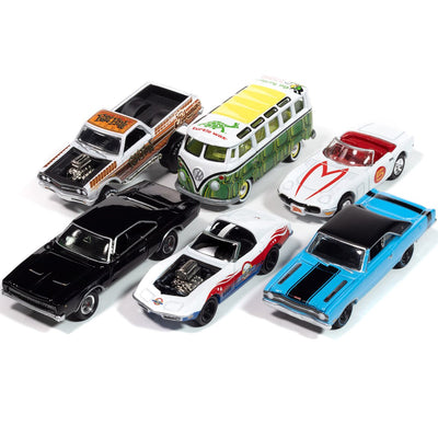JLPC016 Johnny Lightning Pop Culture 2025 R1 1:64 Scale Die-Cast Metal Vehicle
