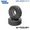VPS10167 Vanquish Products Toyo Tires Open Country R/T Pro 2.2 Tires (2) - 4.9" (White Compound)