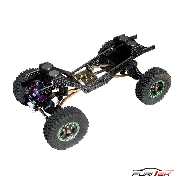 FUR-2160 Carbon Fiber Grasshopper Frame Kit For SCX24 Gladiator