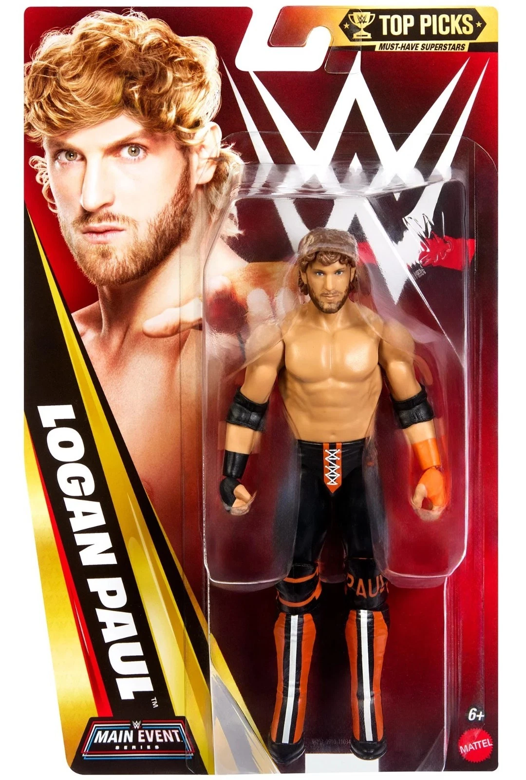 GFT58 JHJ53 WWE Main Event Series Top Picks Logan Paul Figure