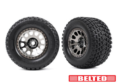 7862X XRT Race black chrome wheels, Gravix® belted tires