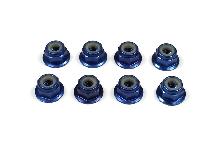 TUH1072 4mm Aluminum Locknut Flanged