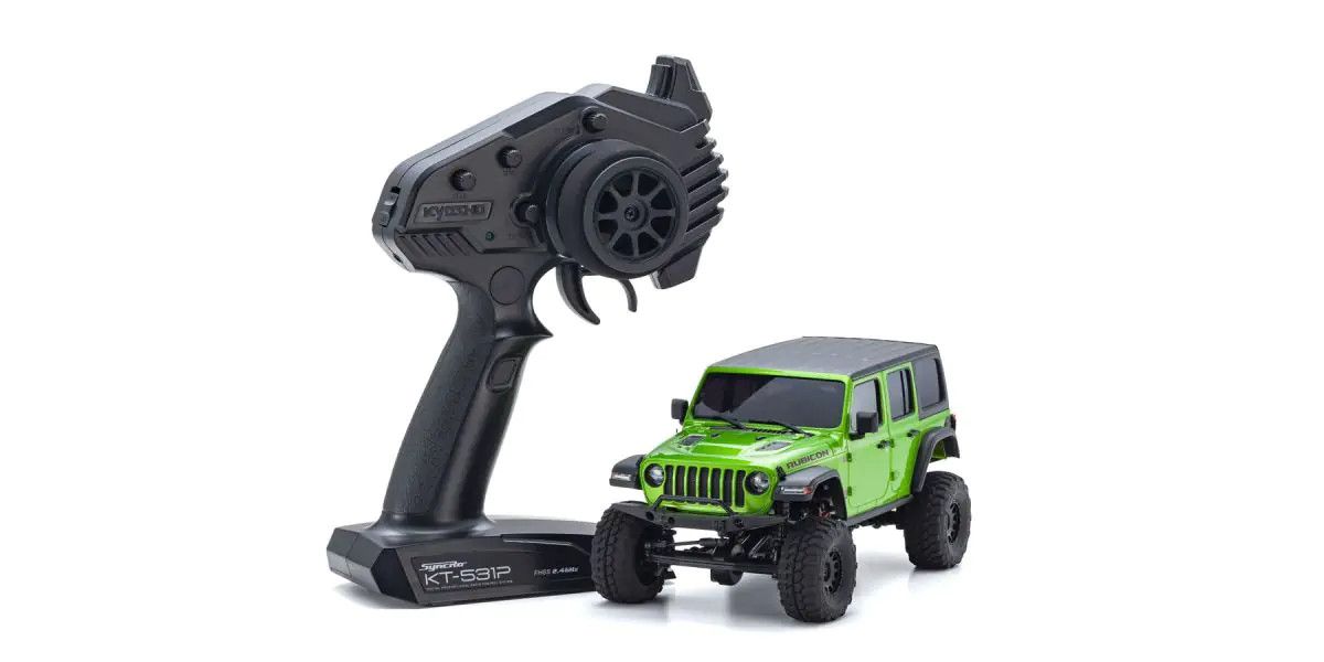 KYO32536GR MINI-Z 4x4 Jeep Wrangler Unlimited Rubicon Mojito