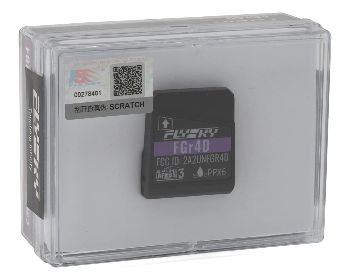 FSY-FGR4D Flysky FGr4D 4-Channel AFHDS3 2.4GHz Receiver