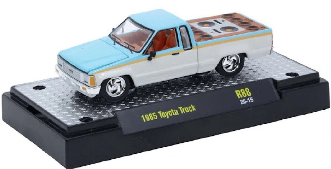 M2Machines 37000-88 1:64th Scale Model Kit 1986 TOYOTA TRUCK