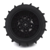 JCO3154-3045 Animal Pre-Mounted SC Tires (Tremor) (2) (Electric Rear) (Yellow) w/12mm Hex