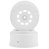 JCO3420W 9-Shot Short Course Wheels w/3mm Offset (2) (White) w/12mm Hex